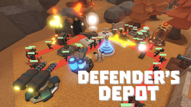 Defender's Depot Classic Tower Defense screenshot