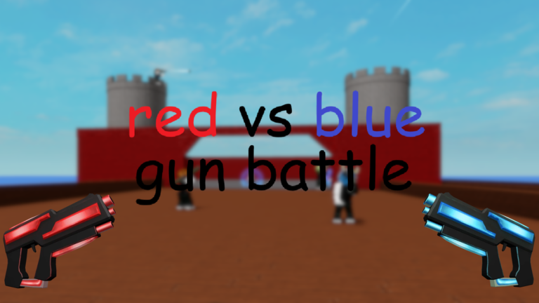 💥Red vs Blue Gun Battle!💥 screenshot