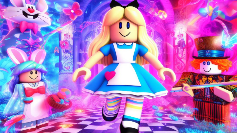 Escape Wonderland Obby screenshot