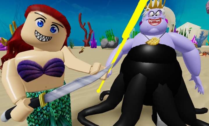 Survival the little mermaid Ariel🧜‍♀️ screenshot