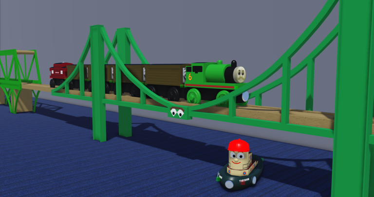 Wooden Railway Room screenshot