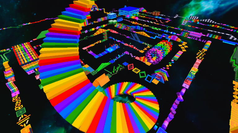 Super Color Obby 🌟 200 Stages! screenshot