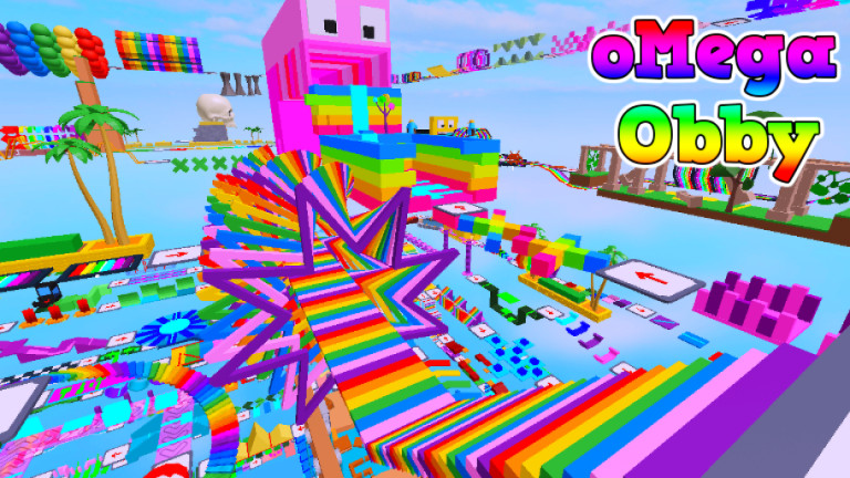 oMega Obby 🌟 725 Stages!  screenshot