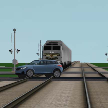 Train Crossing Exploration screenshot
