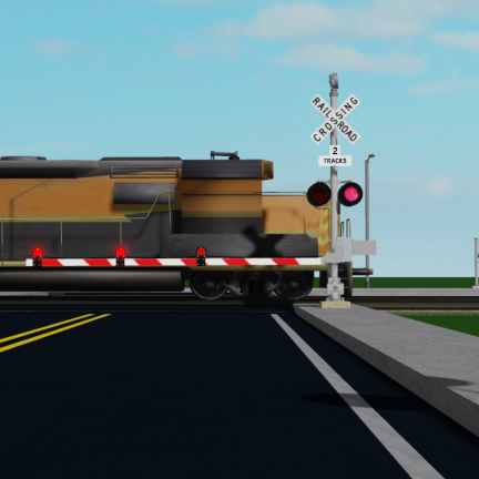 Train Crossing Exploration screenshot