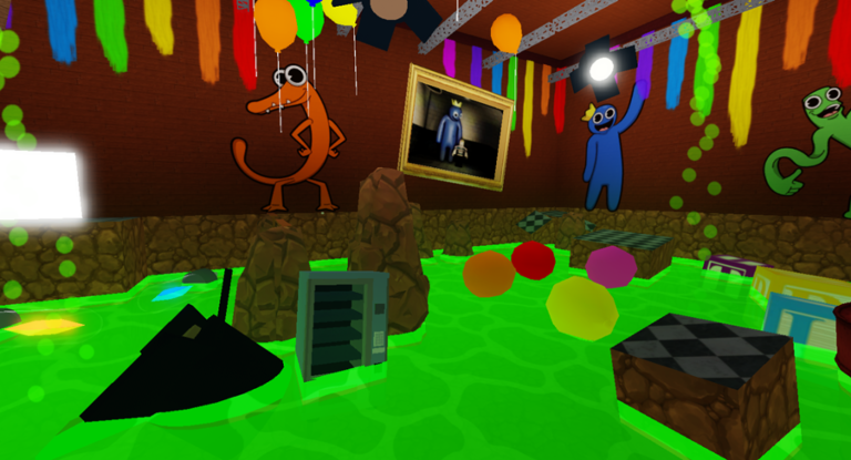 🌈Escape Rainbow Friends Obby screenshot