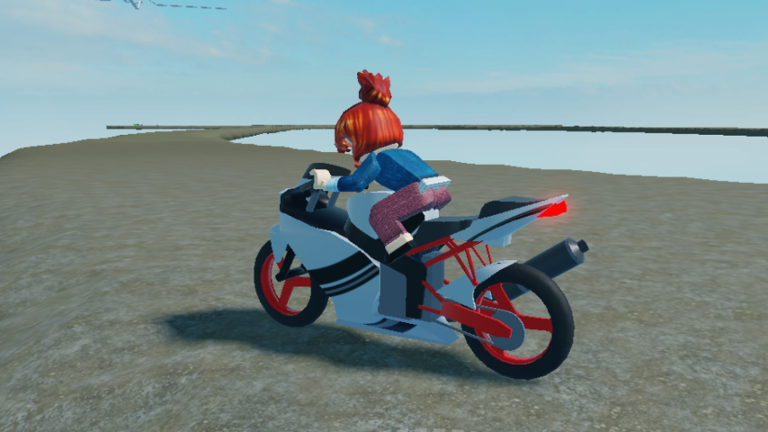 Motorcycle around nothing screenshot