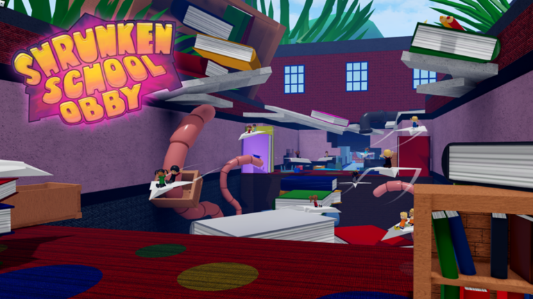 Shrunken School Obby screenshot
