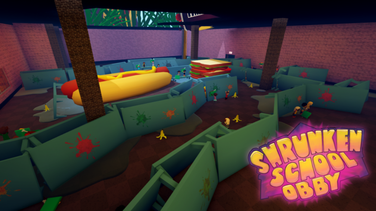 Shrunken School Obby screenshot