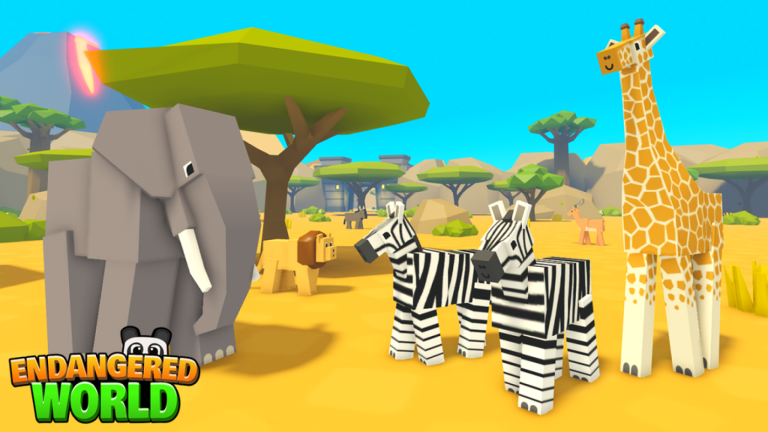 🐯Endangered World screenshot