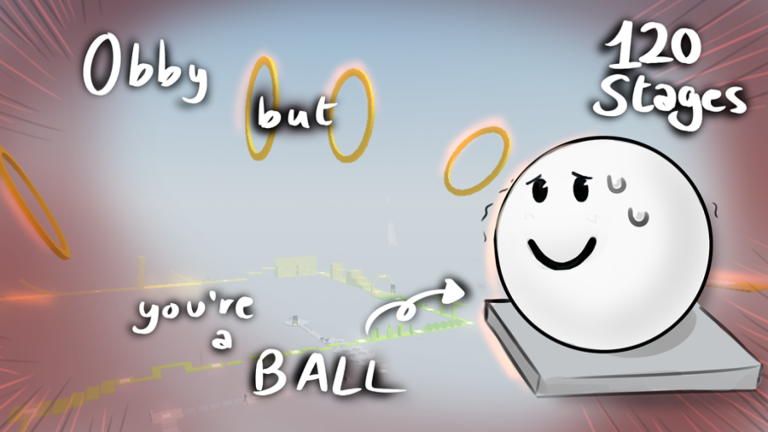 Obby but you're a ball screenshot