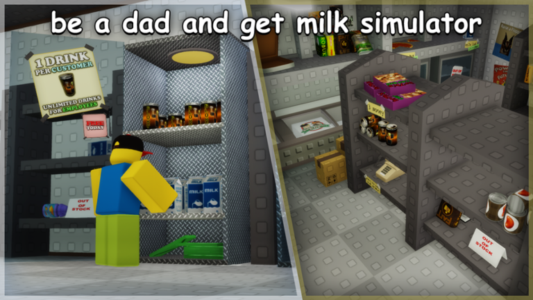 be a dad and get milk simulator screenshot