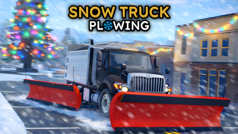 Snow Truck Plowing screenshot