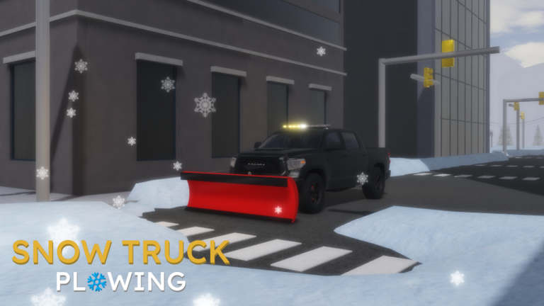 Snow Truck Plowing screenshot