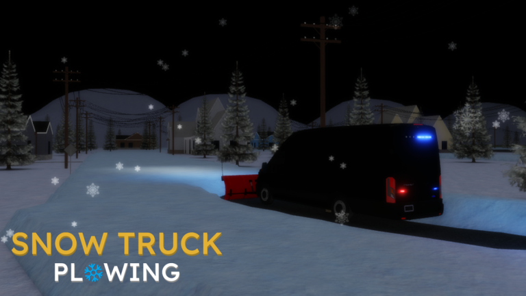 Snow Truck Plowing screenshot
