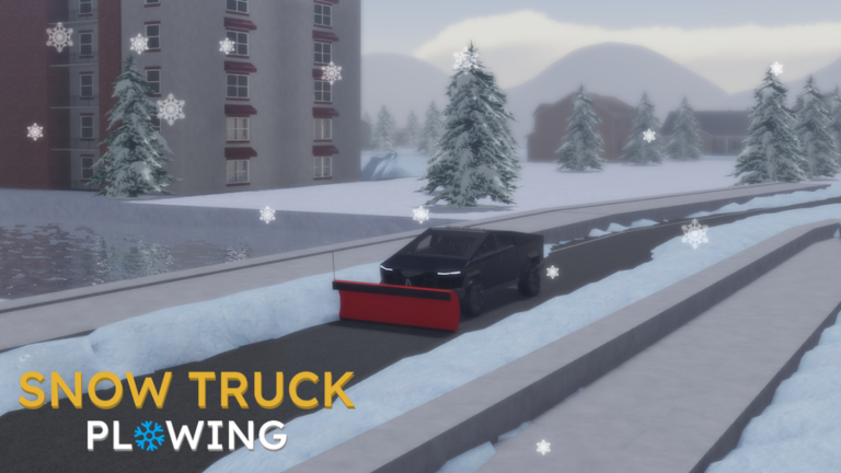 Snow Truck Plowing screenshot