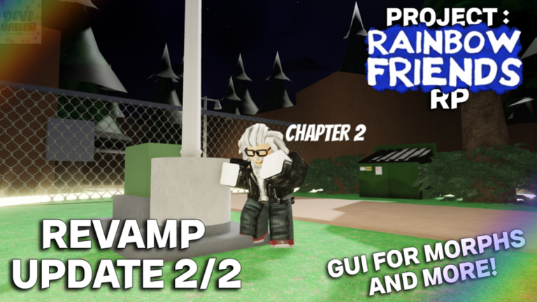 [NEW GAME?!] PROJECT : RAINBOW FRIENDS RP screenshot