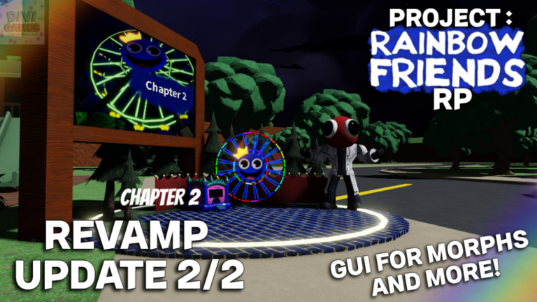 [NEW GAME?!] PROJECT : RAINBOW FRIENDS RP screenshot