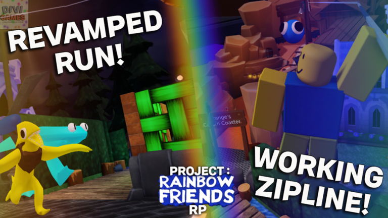 [NEW GAME?!] PROJECT : RAINBOW FRIENDS RP screenshot