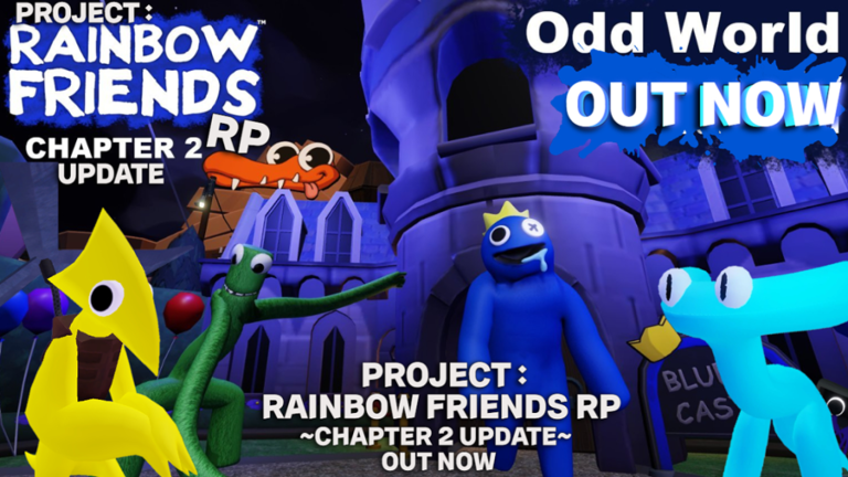 [NEW GAME?!] PROJECT : RAINBOW FRIENDS RP screenshot