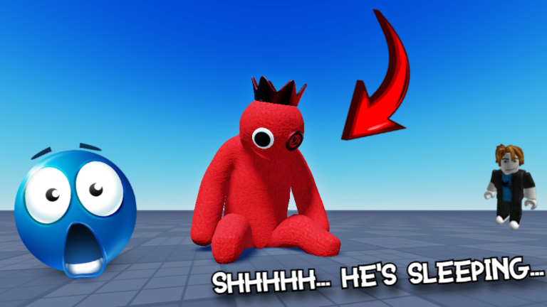 Rainbow Friends But Guns (Mod) screenshot