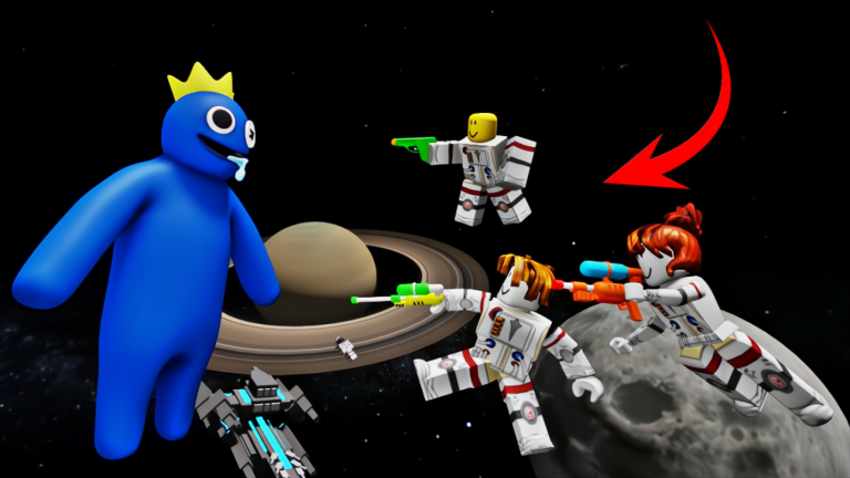 Rainbow Friends But Guns (Mod) screenshot