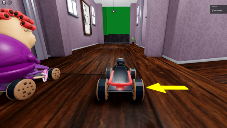 ESCAPE EVIL GRANDMA! (FIRST PERSON OBBY) screenshot