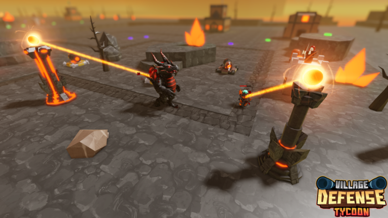 Village Defense Tycoon 🏰 screenshot