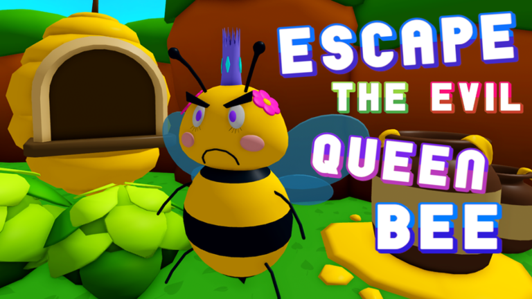 ESCAPE EVIL QUEEN BEE OBBY! 🐝 screenshot