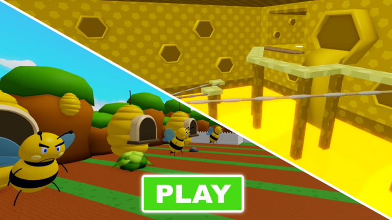 ESCAPE EVIL QUEEN BEE OBBY! 🐝 screenshot