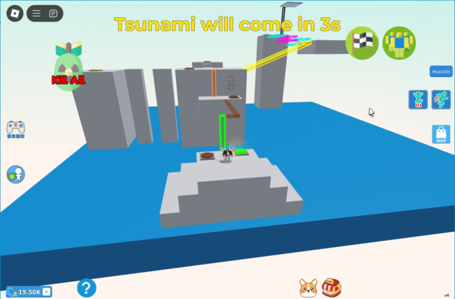 Teamwork in Tsunami screenshot