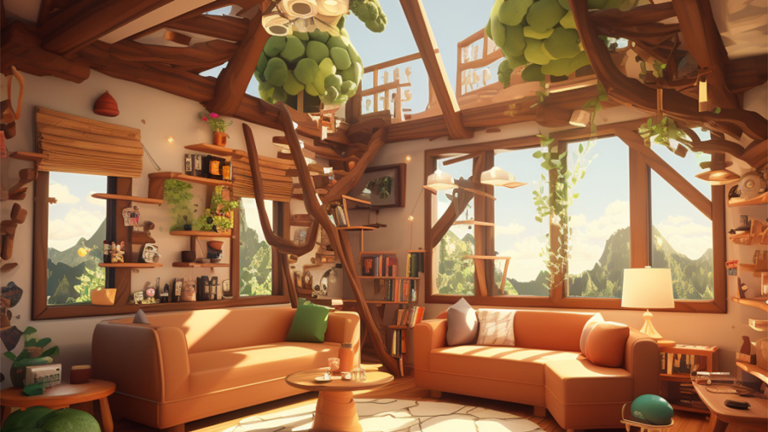 Update! Mega Treehouse Tycoon🏡 screenshot