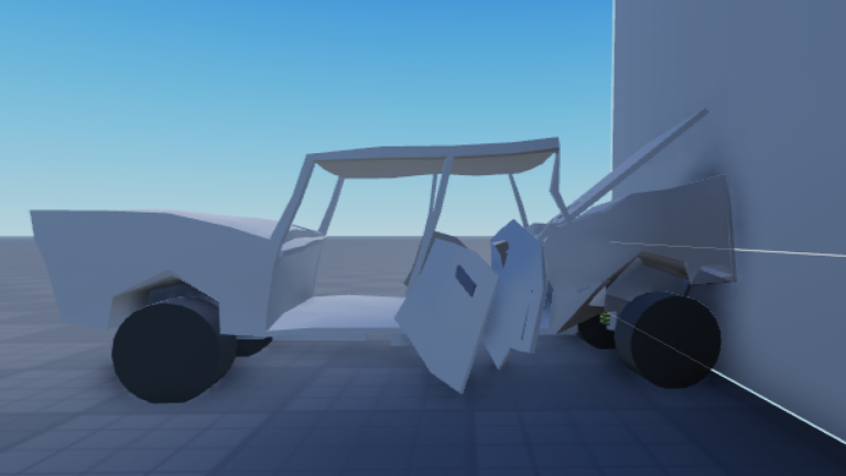 car crashing screenshot