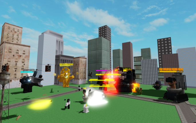 [V1.5.7] Epic Cameramans and Restrooms Battle screenshot