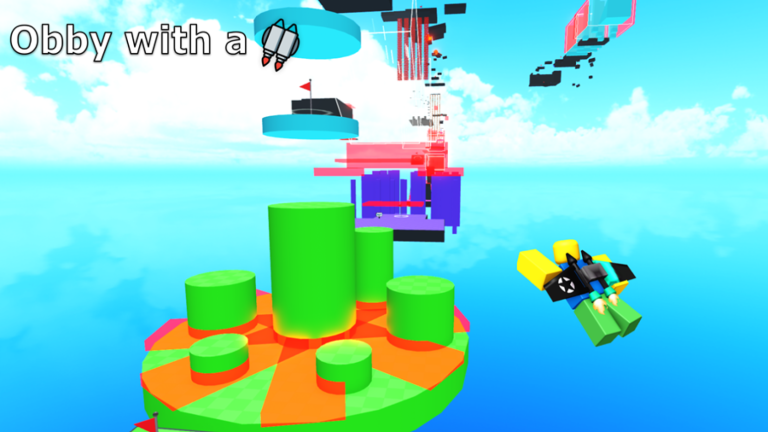 Obby but you have a JETPACK screenshot