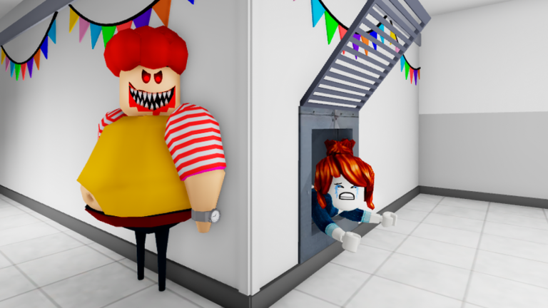 [🍟UPDATE!] RON PRISON RUN! (SCARY OBBY) screenshot