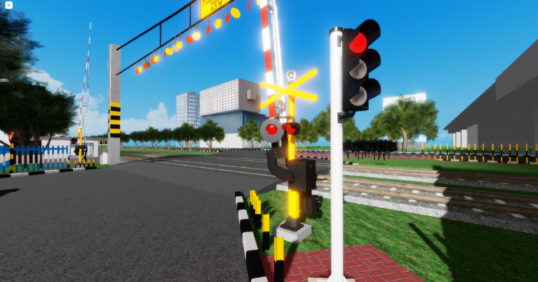 indonesia railroad crossing screenshot
