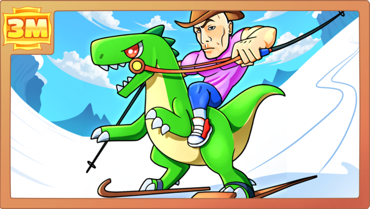 Ski Race Simulator screenshot