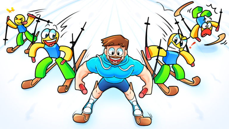 Ski Race Simulator screenshot