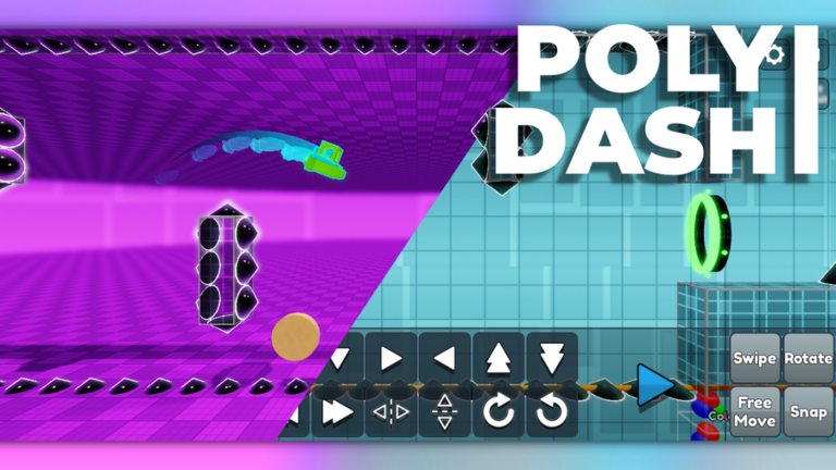 Poly Dash (Geometry Dash) screenshot