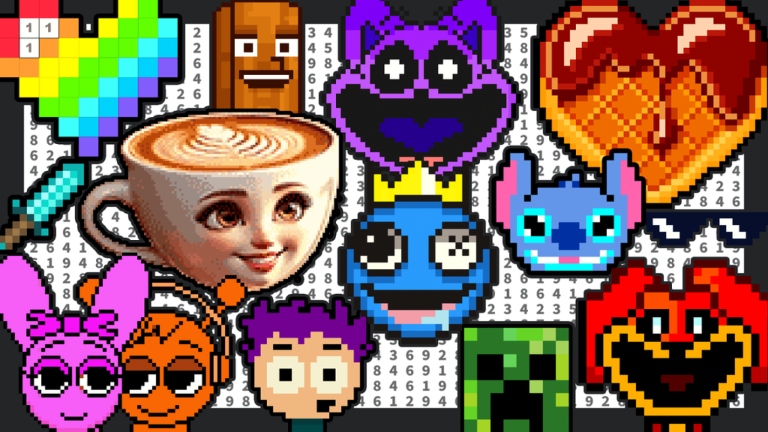 Color by Number ❤️ best pixel art screenshot