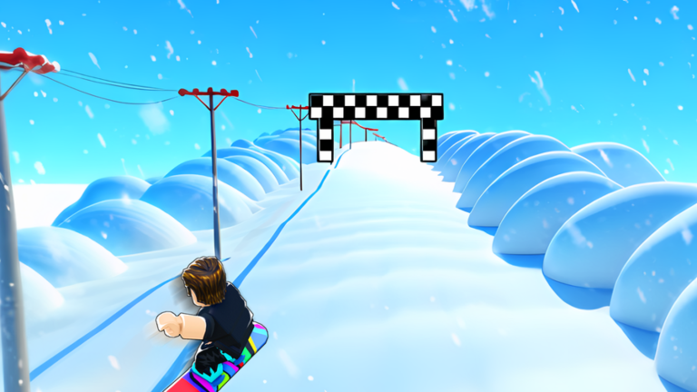 [UPD] Snowboard Obby ❄ World 8 screenshot