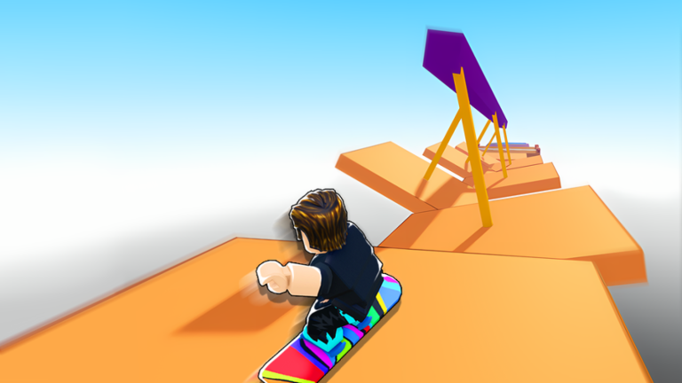 [UPD] Snowboard Obby ❄ World 8 screenshot