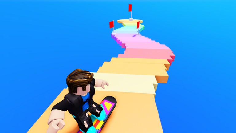 [UPD] Snowboard Obby ❄ World 8 screenshot