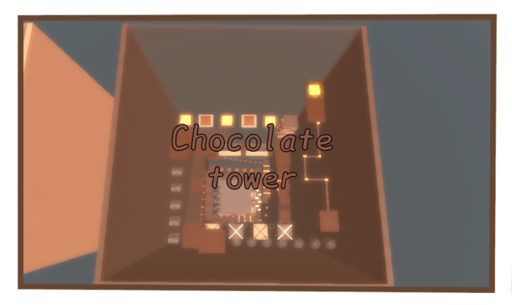 🥛Chocolate Milk Tower🍫 ( NEW UPDATE ! ) screenshot
