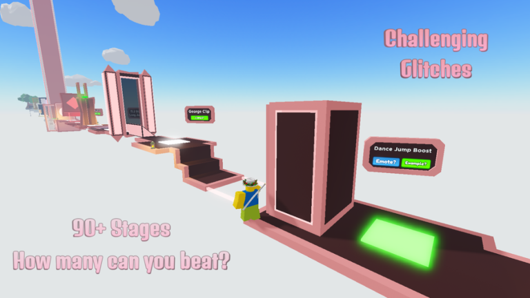 🔥 The Glitch Obby! screenshot