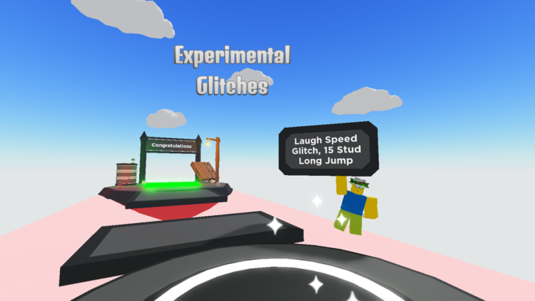 🔥 The Glitch Obby! screenshot