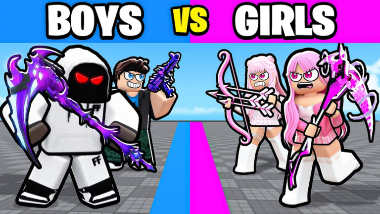 ⚔️ Boys VS Girls Capture Flag! screenshot