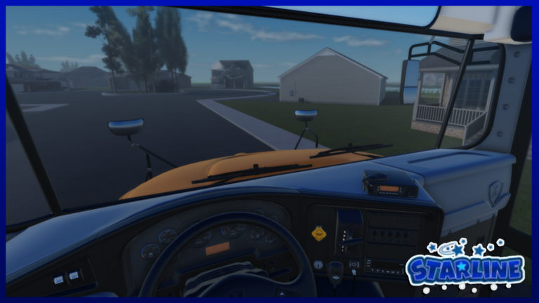 ❄️ School Bus Simulator, STARLINE screenshot