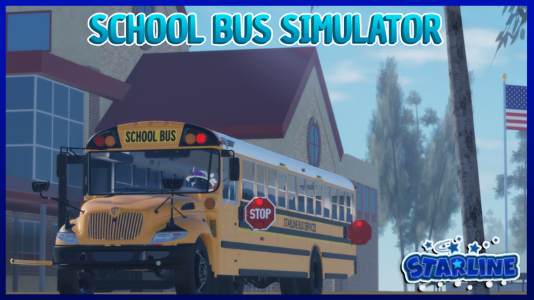 ❄️ School Bus Simulator, STARLINE screenshot